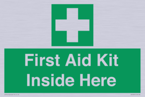 First Aid Kit Inside Here